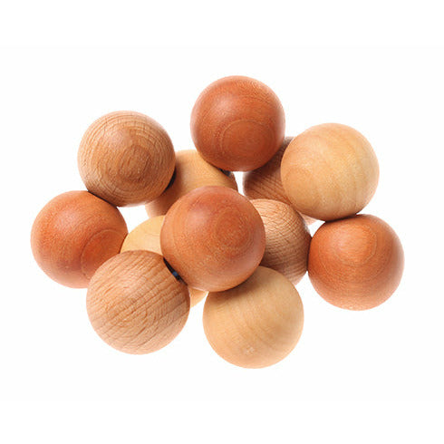 grimms natural wooden grasper toy