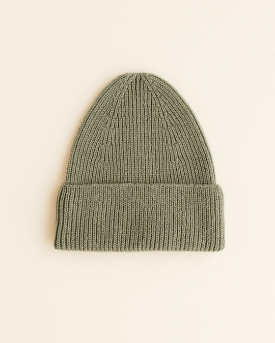 Hvid Beanie Fonzie Adult