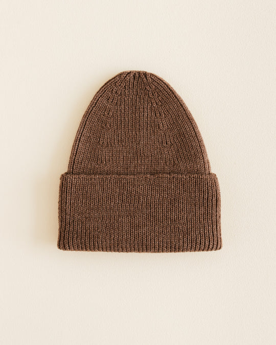 Hvid Beanie Fonzie Adult