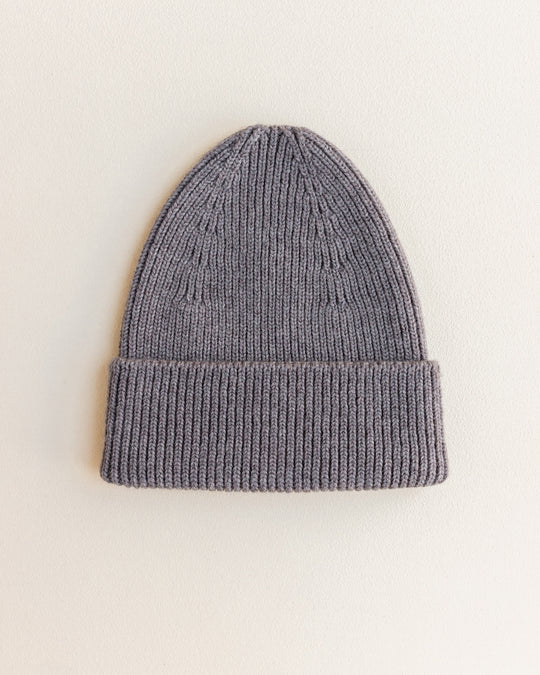Hvid Beanie Fonzie Adult
