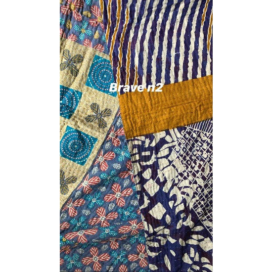 Dignify Kantha Large Throw