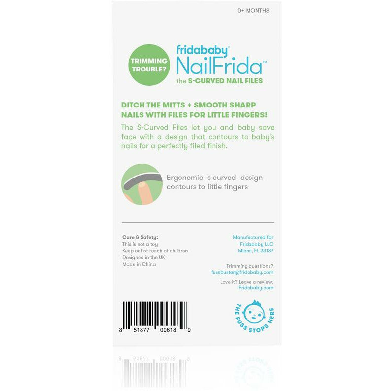 FridaBaby S-Curved Nail Files (5 pack)