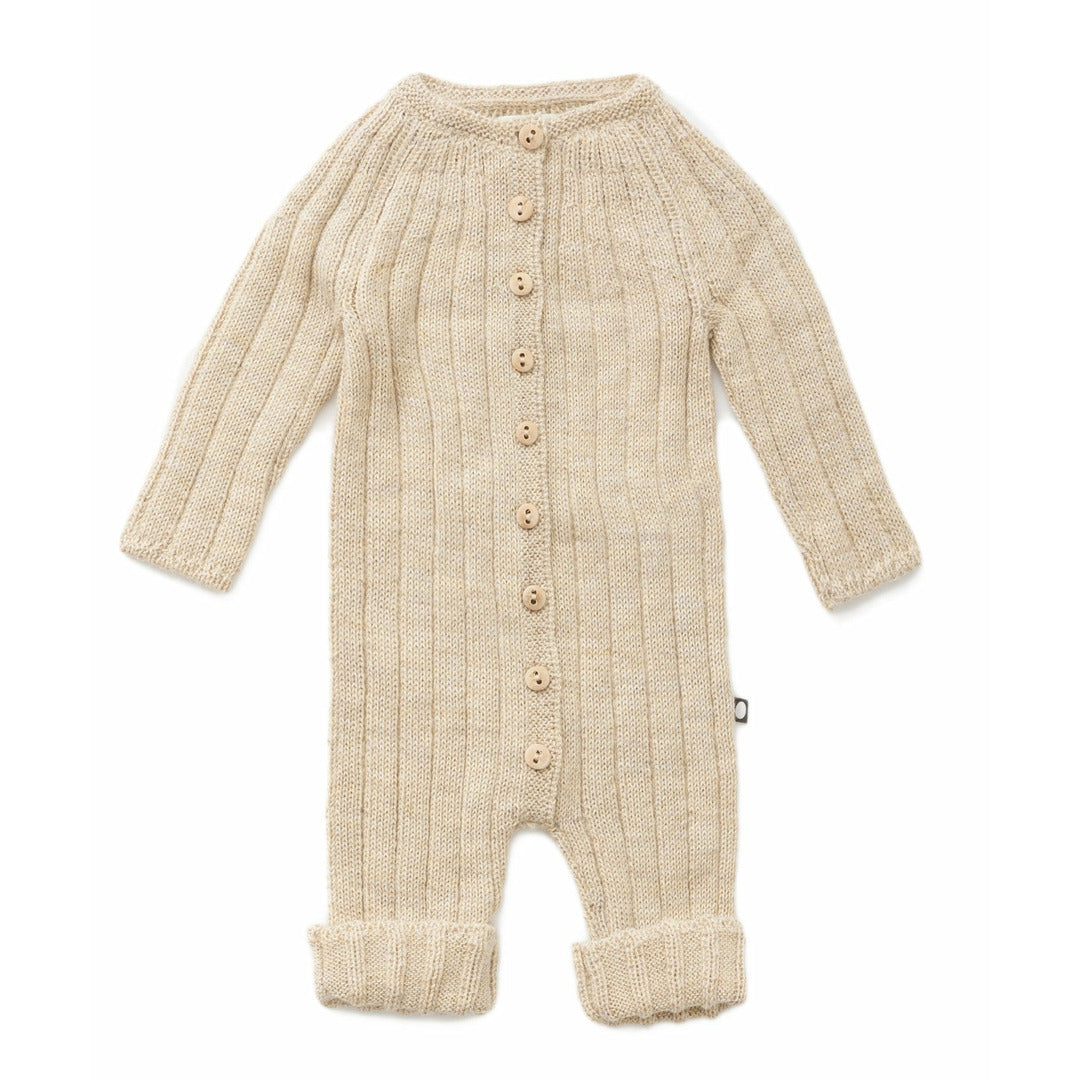 Oeuf Everyday Romper - Bright Beige