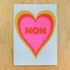 Mom Heart Shadow