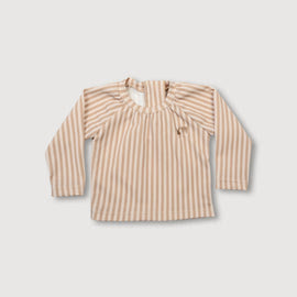 KidWild Organics Rash Tee - Honey Stripe