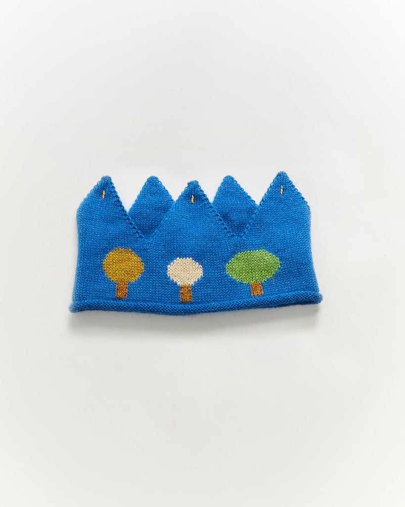 Oeuf Crown - Trees Royal Blue