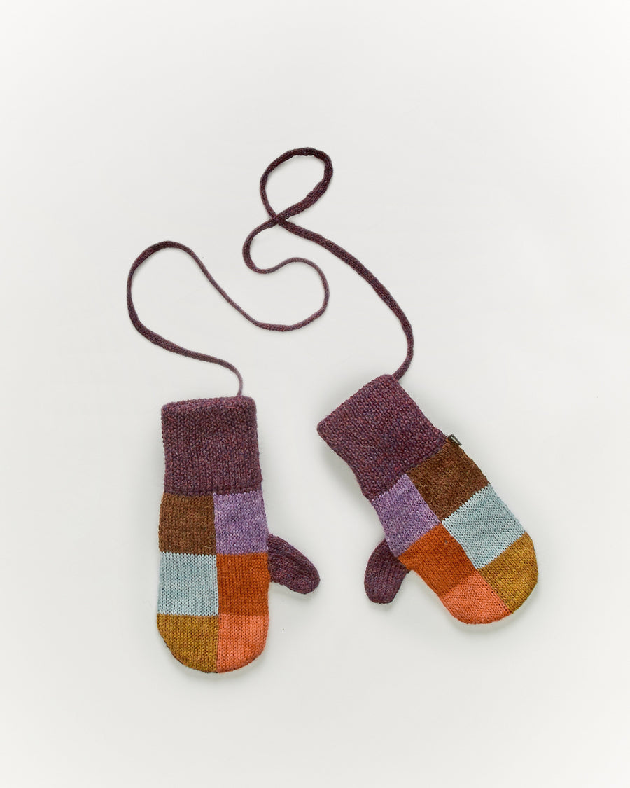 Oeuf Patchwork Mittens