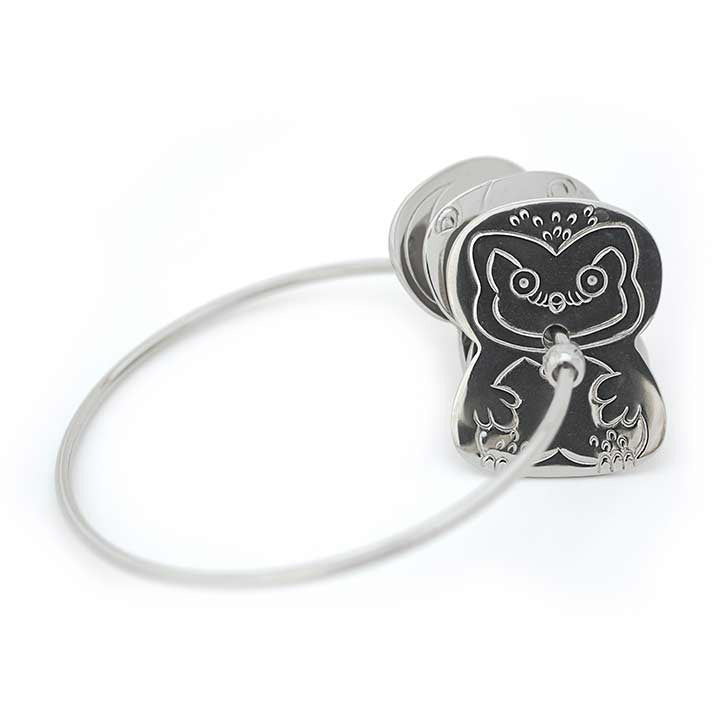 Stainless Steel Key Rattle with Animals
