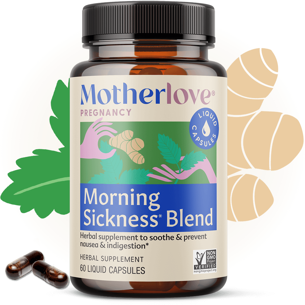 Motherlove Morning Sickness Blend 60 Capsule