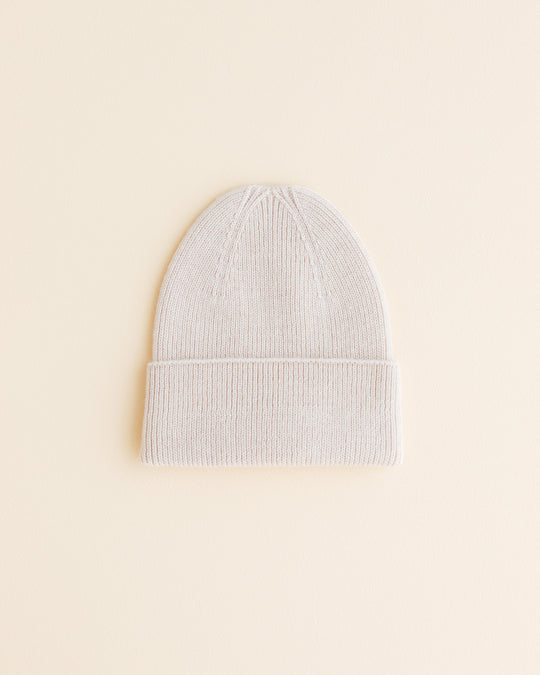 Hvid Beanie Fonzie Newborn
