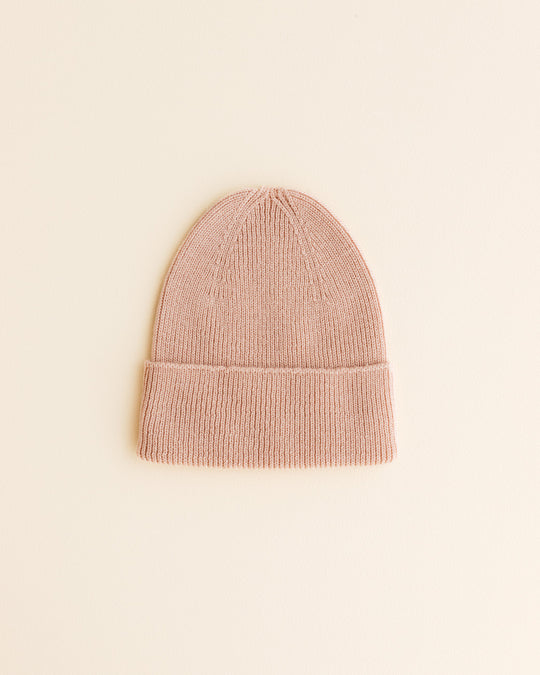 Hvid Beanie Fonzie Newborn