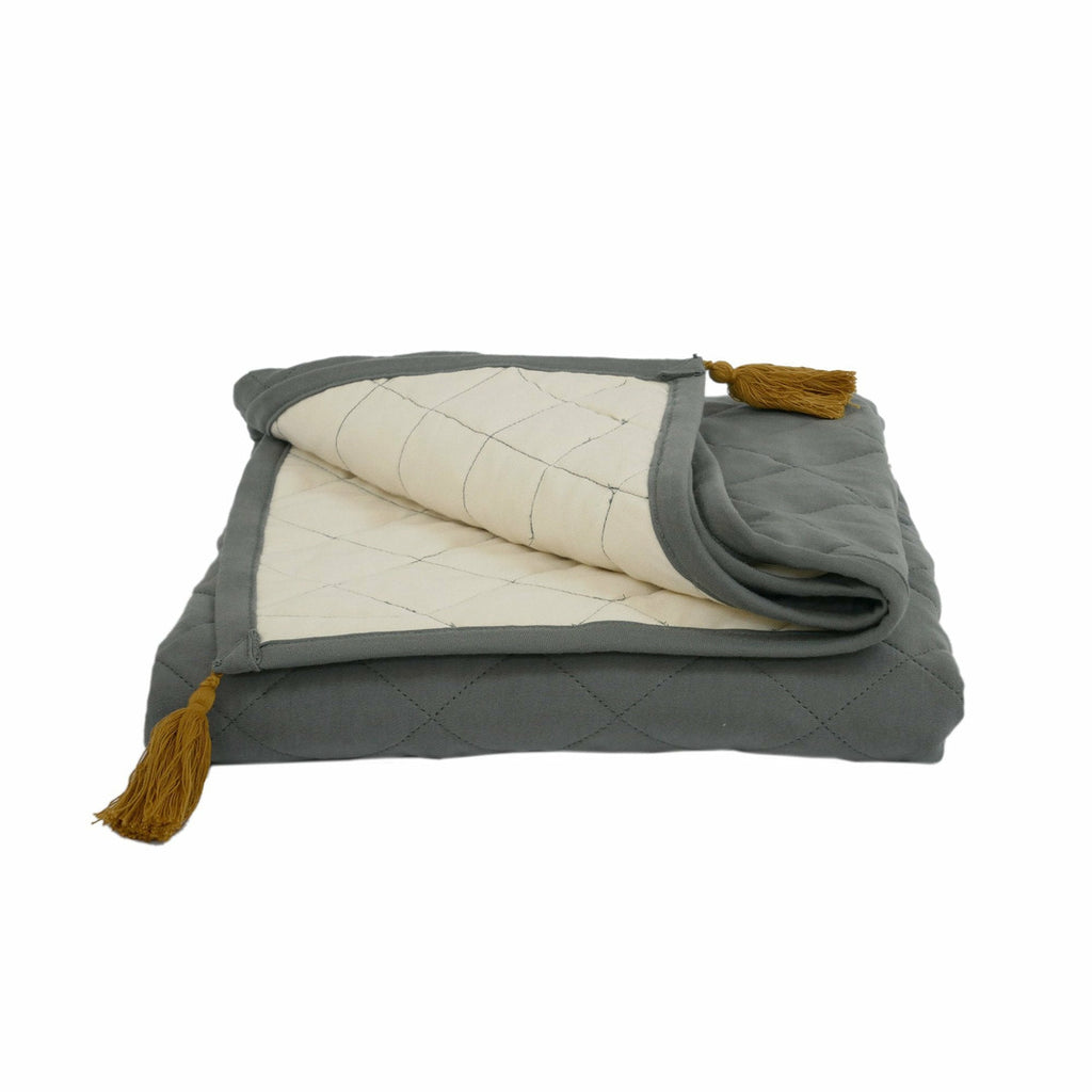 KidWild Petrol Tassel Quilt
