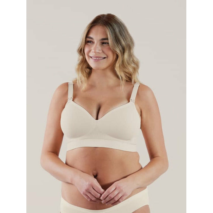 Bravado Design Plunge Nursing Bra - Antique White