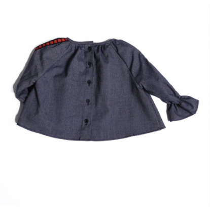 TiA CiBANi ZSOFIA PEASANT BLOUSE