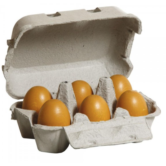 Erzi Brown Eggs Pretend Food