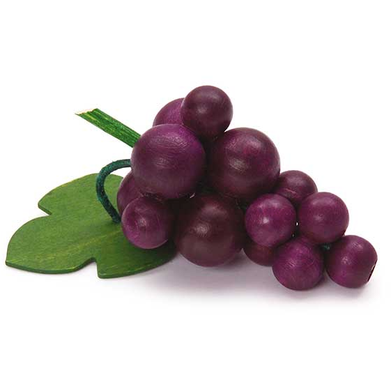 Erzi Bunch of Purple Grapes Pretend Food