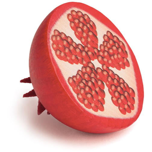 Erzi Pomegranate Half Pretend Food