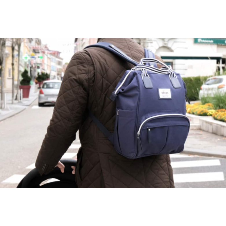 Beaba Wellington Backpack Diaper Bag – Navy – The Wild