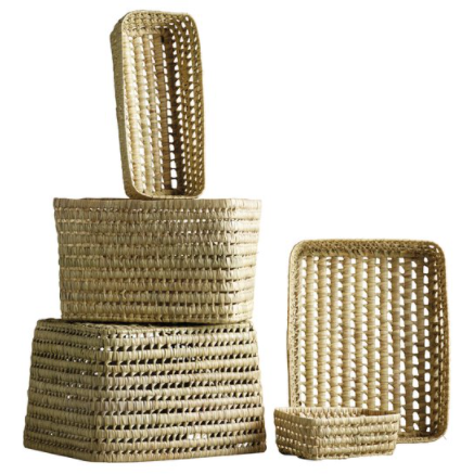 Tinek Home Basket Set of 2