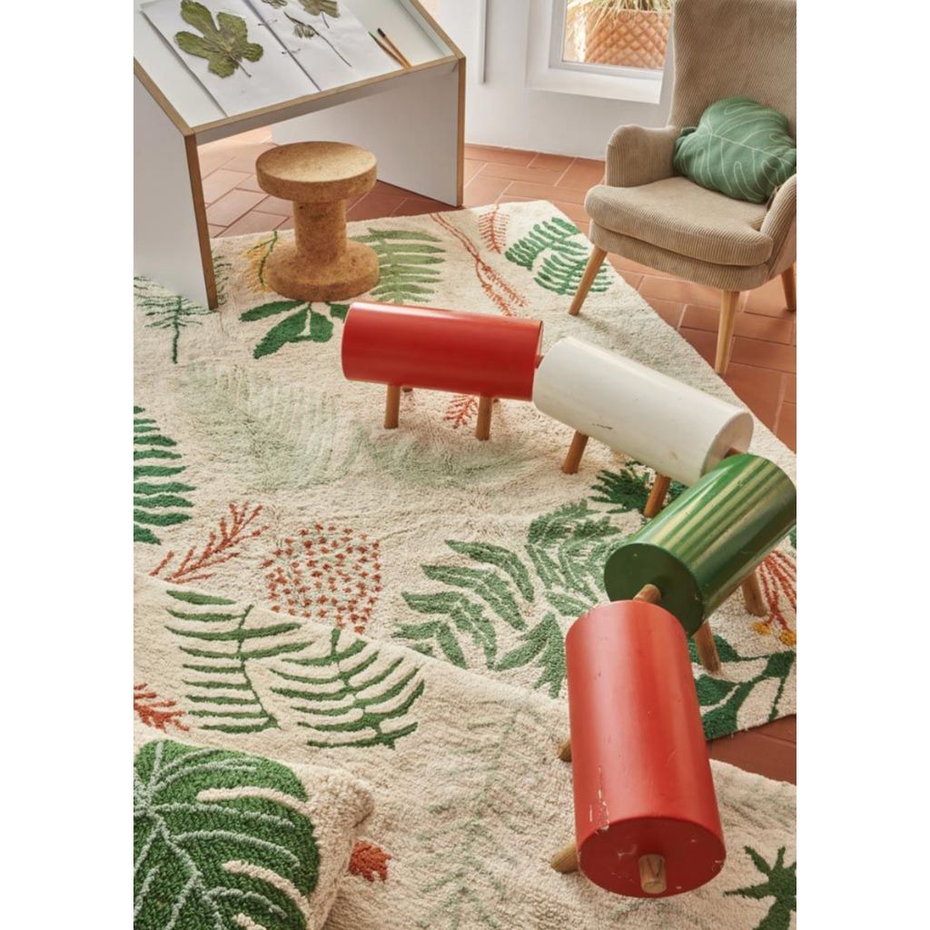 Lorena Canal Washable Rug - Botanic Plants (In-Store)