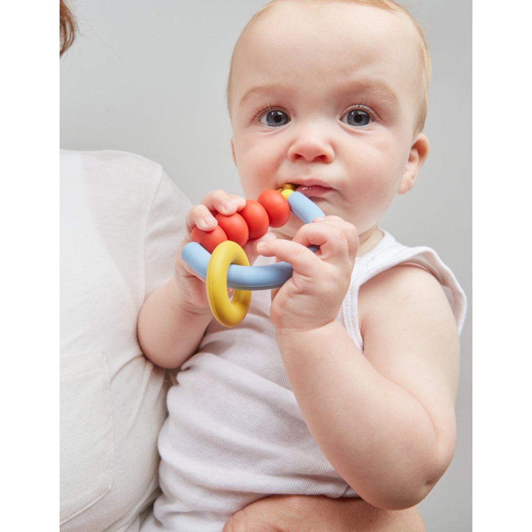 January Moon Arch Teether - Primary