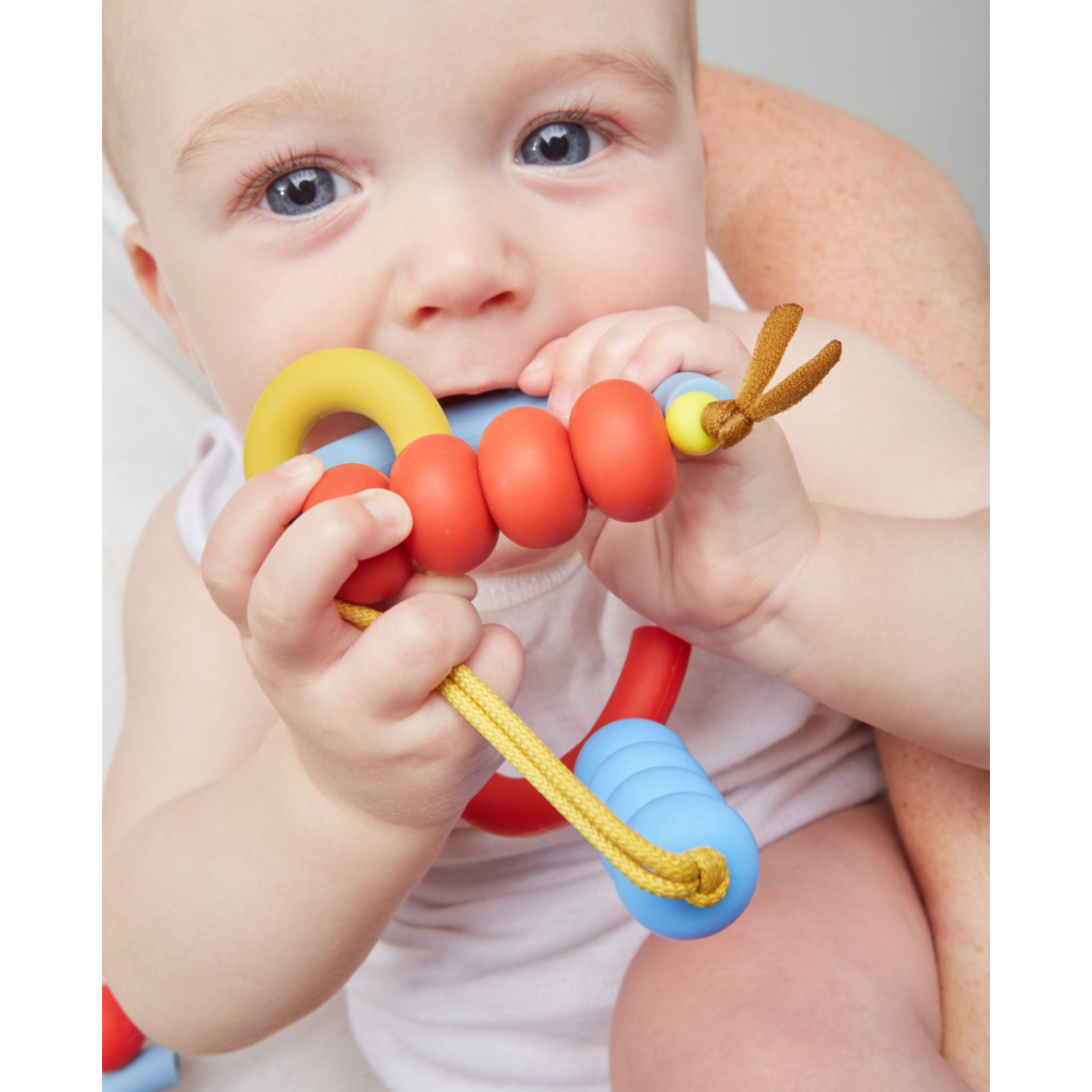 January Moon Arch Teether - Primary