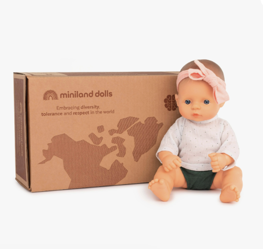 Miniland Newborn Baby Doll in Underwear 8 – The Wild