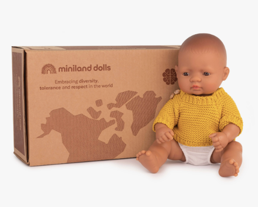 Miniland Baby Doll with Clothes in Box (Two Size) – The Wild