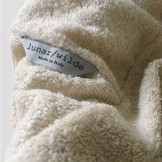 Lunar Wilde Natural Terry Baby Carseat Cover