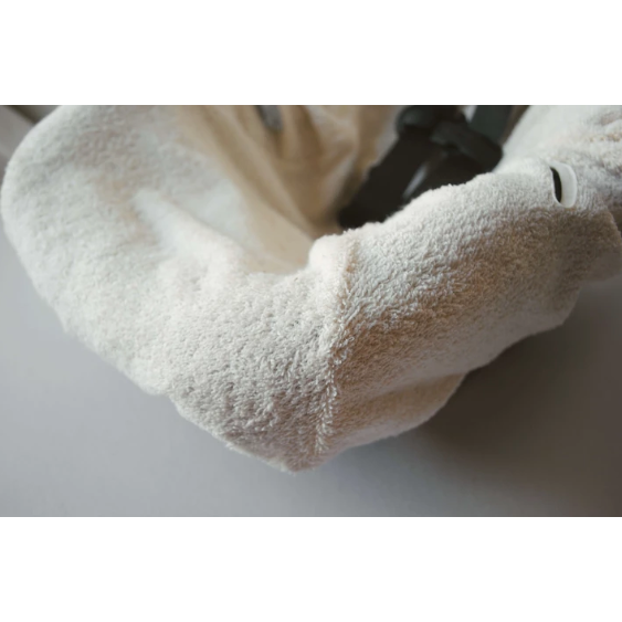 Lunar Wilde Natural Terry Baby Carseat Cover