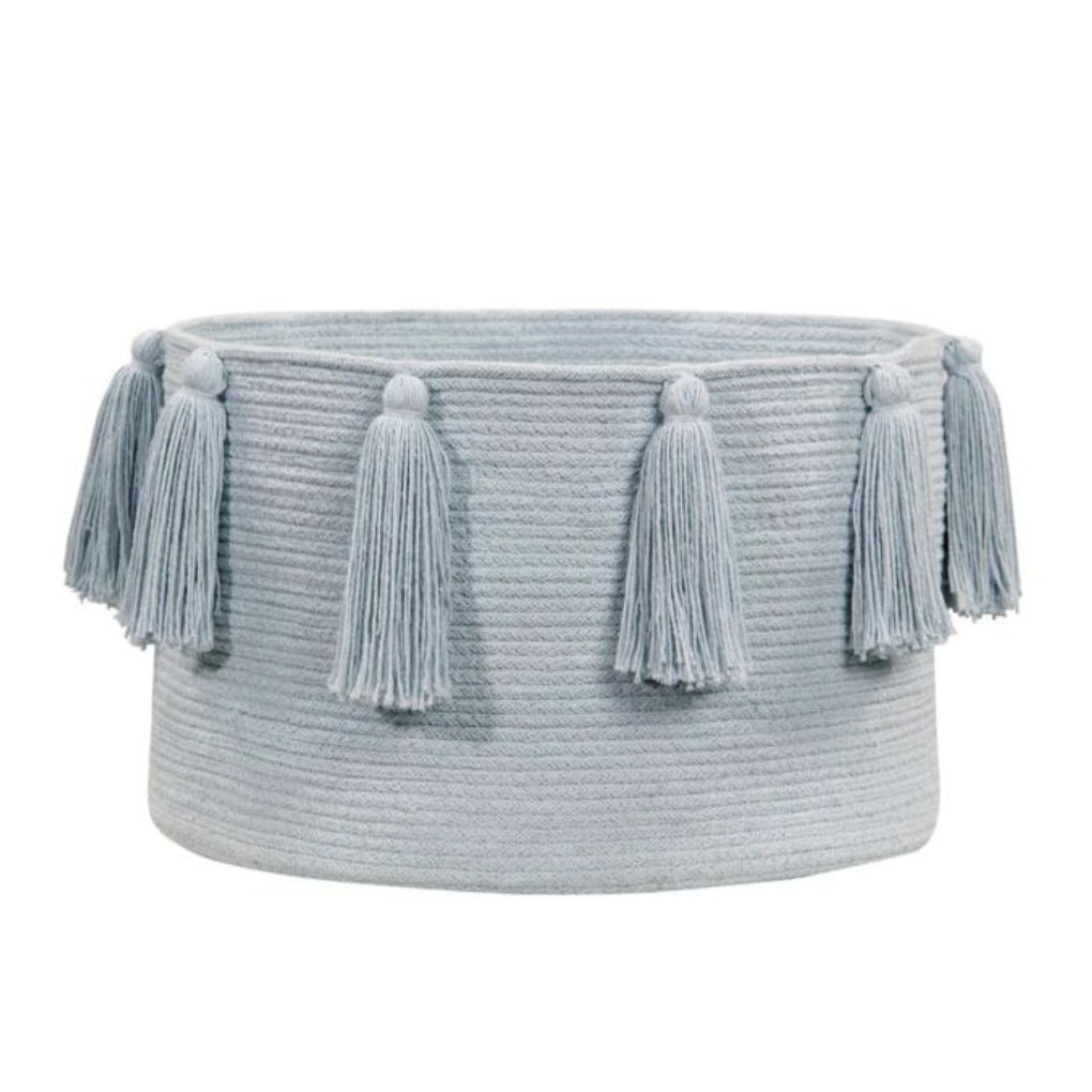 Lorena Canals Basket - Tassels (In-Store)