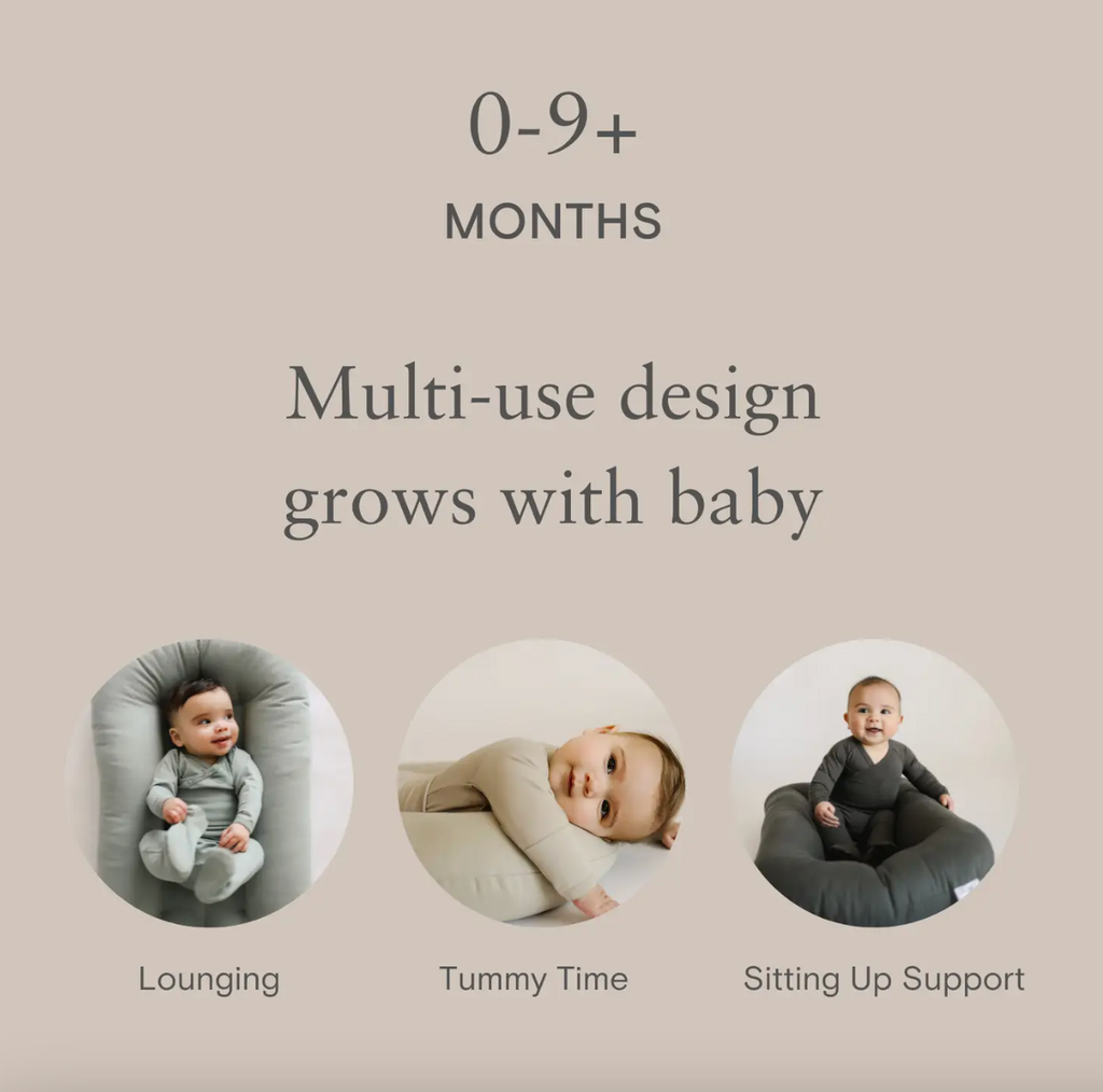 Snuggle Me Organic Lounger - Gumdrop