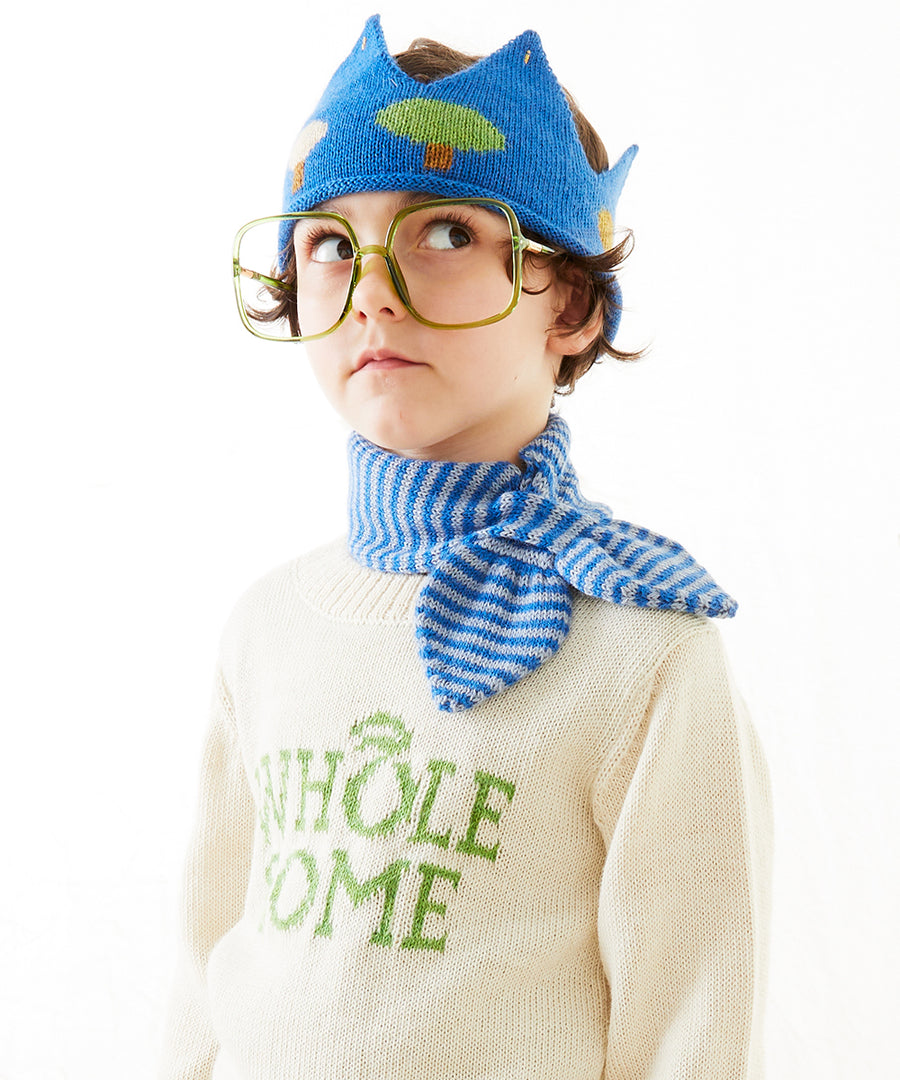 Oeuf Crown - Trees Royal Blue