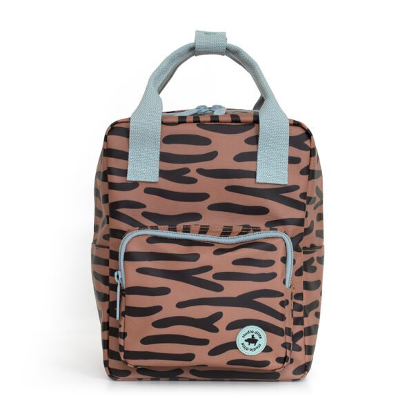 Studio Ditte Small Backpack Tiger Stripes Brown