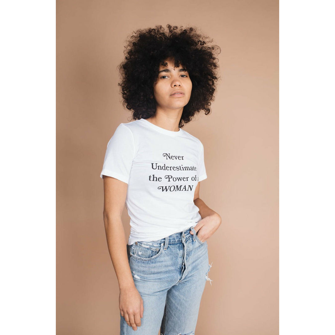 The Bee & The Fox Never Underestimate the Power of a Woman Tee