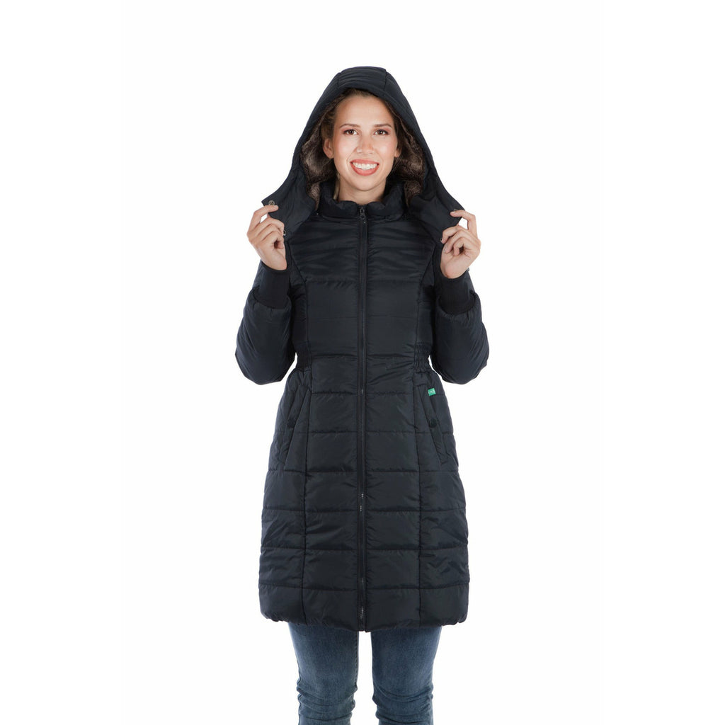 The M Coat - Black, Maternity and Babywearing Jacket – The Wild