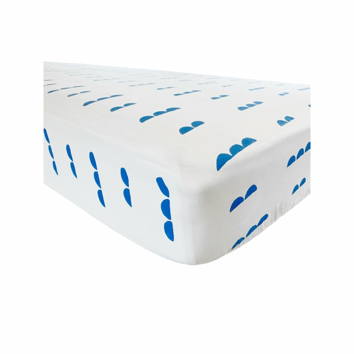 Kindred Kid & Baby Abacus Crib Sheet - Ocean