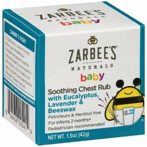 Zarbee's Naturals Baby Soothing Chest Rub