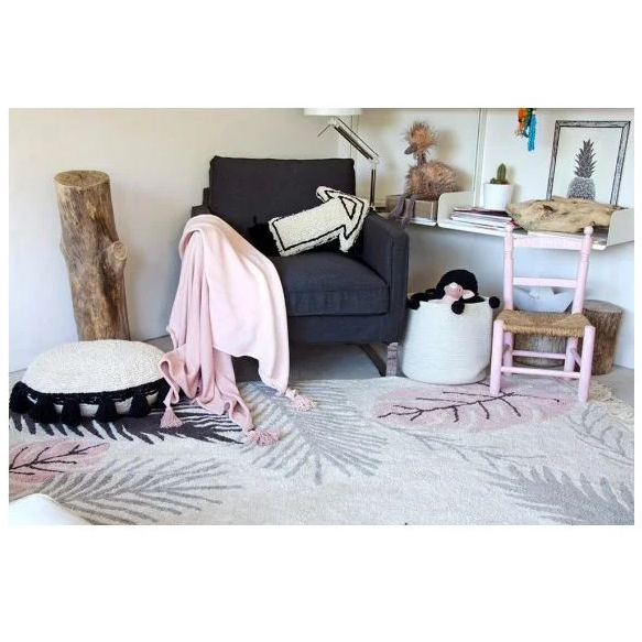 Lorena Canals Washable Rug Tropical Pink