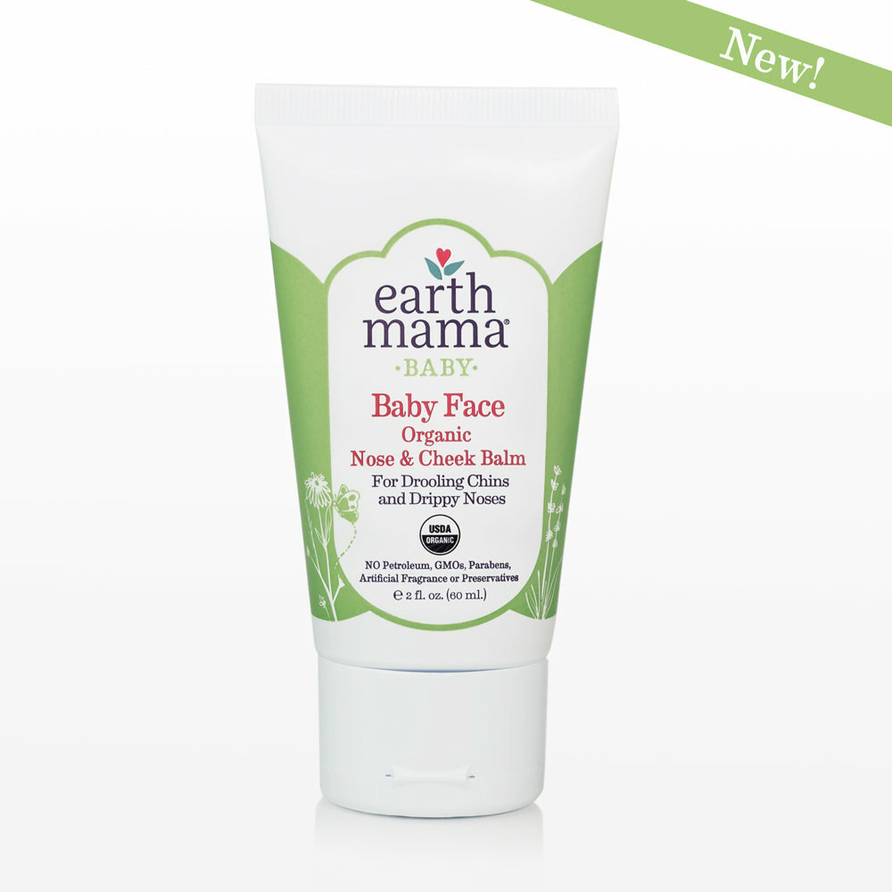 Earth Mama Organics Baby Face Organic Nose & Cheek Balm