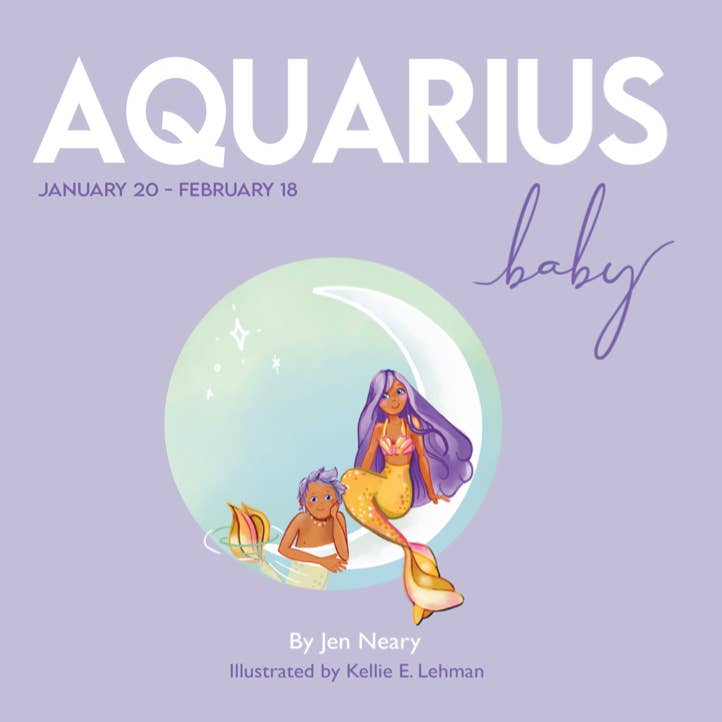 Aquarius Zodiac Baby Book