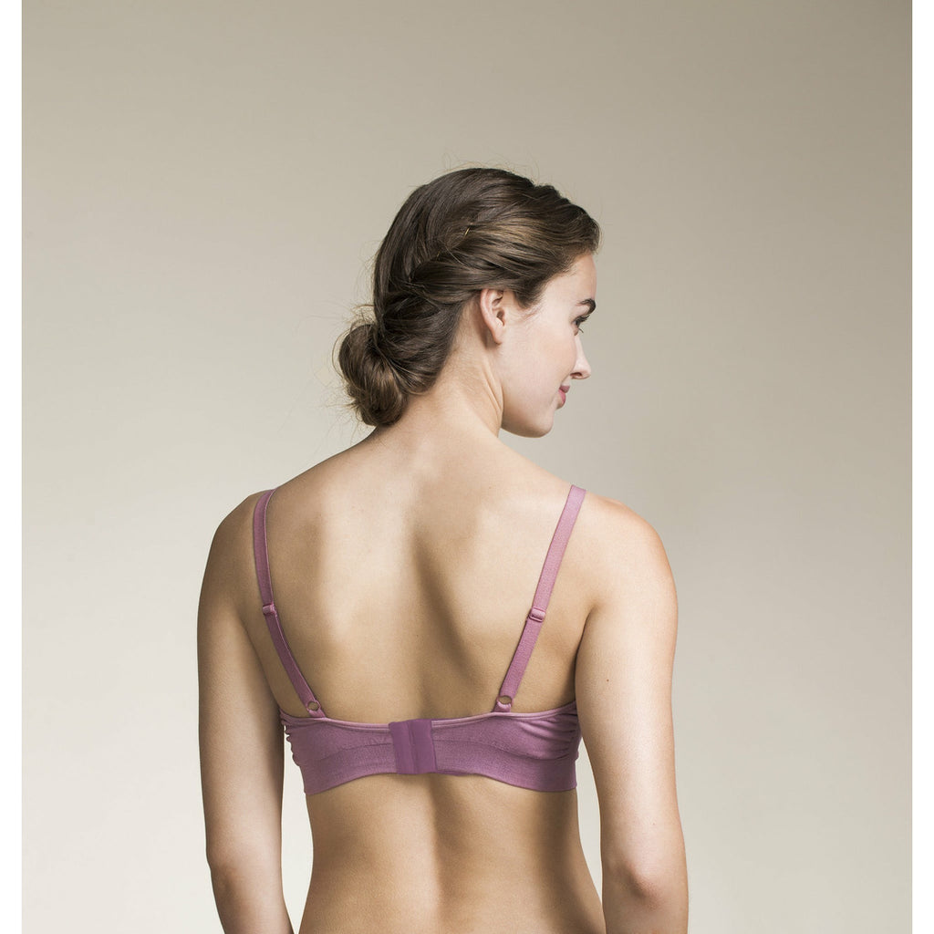 Boob Design Fast Food Organic Cotton Bra - Rainy Rose