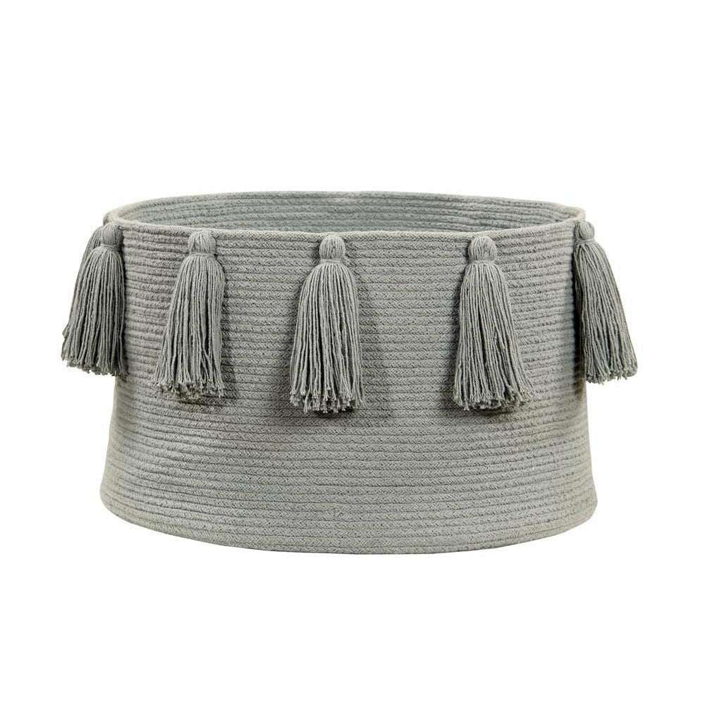 Lorena Canals Basket - Tassels (In-Store)