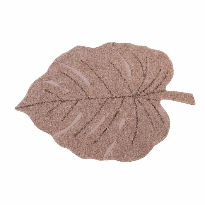 Lorena Canals Washable Rug Monstera Leaf (In-Store)