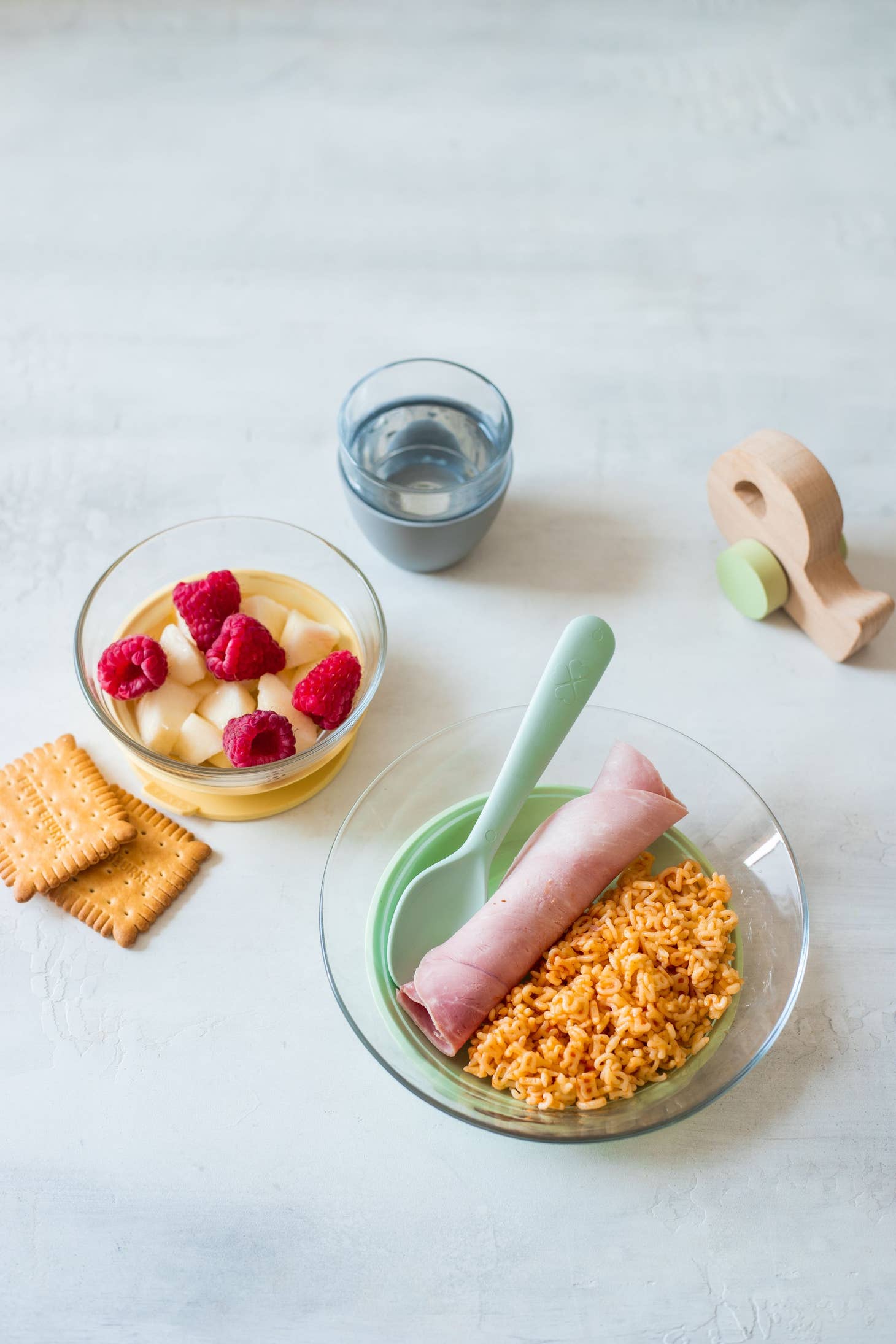 Beaba Glass Meal Set - Pastel