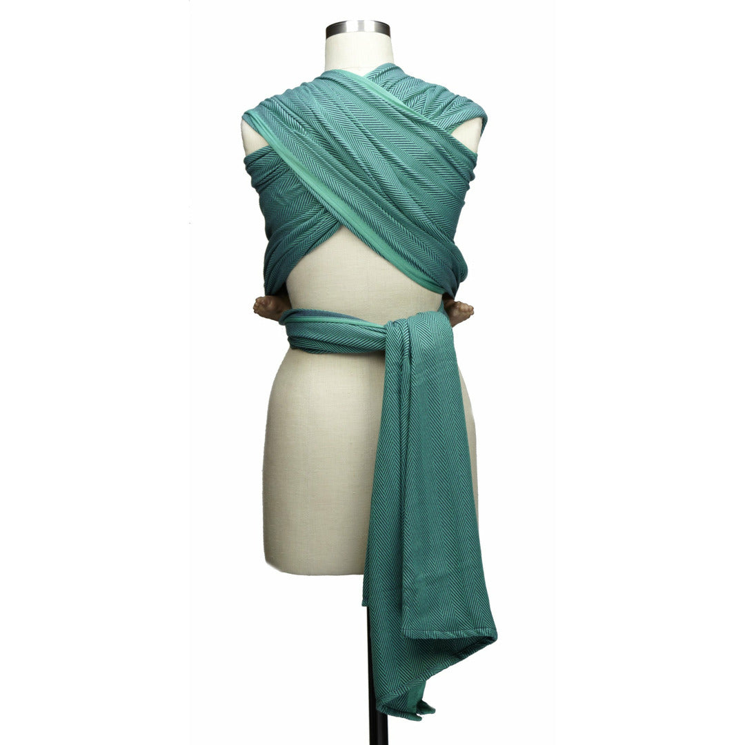 Didymos Woven Wrap Lisca Emerald Baby Carrier The Wild