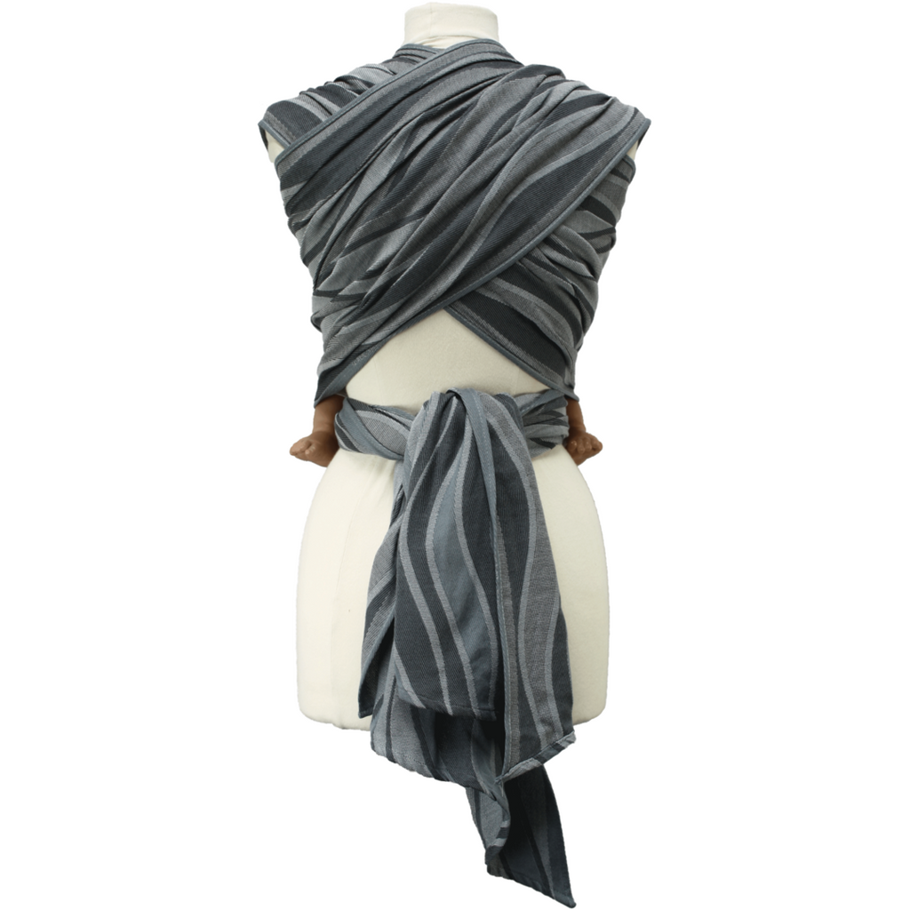 Didymos Woven Wrap - Waves Silver Baby Carrier
