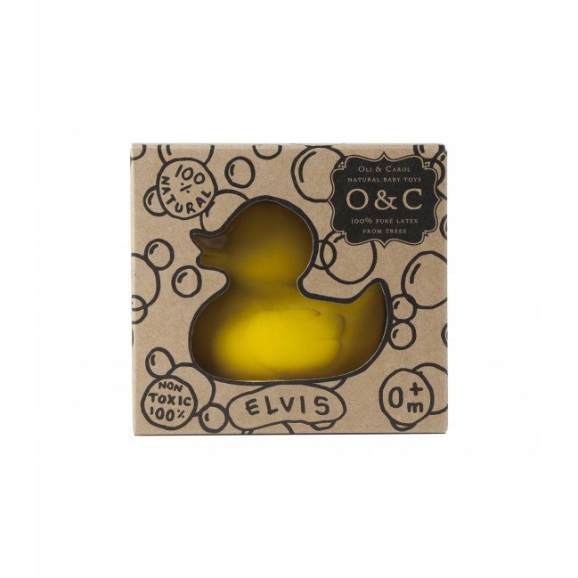 Oli & Carol Elvis the Duck Yellow in Box