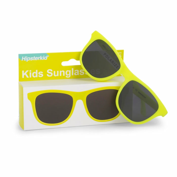 Hipsterkid Classics Wayfarer Sunglasses - Neon Yellow
