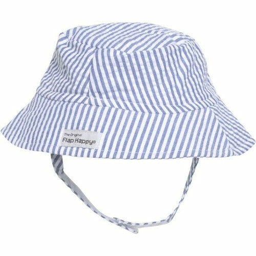 Chambray Blue Seersucker